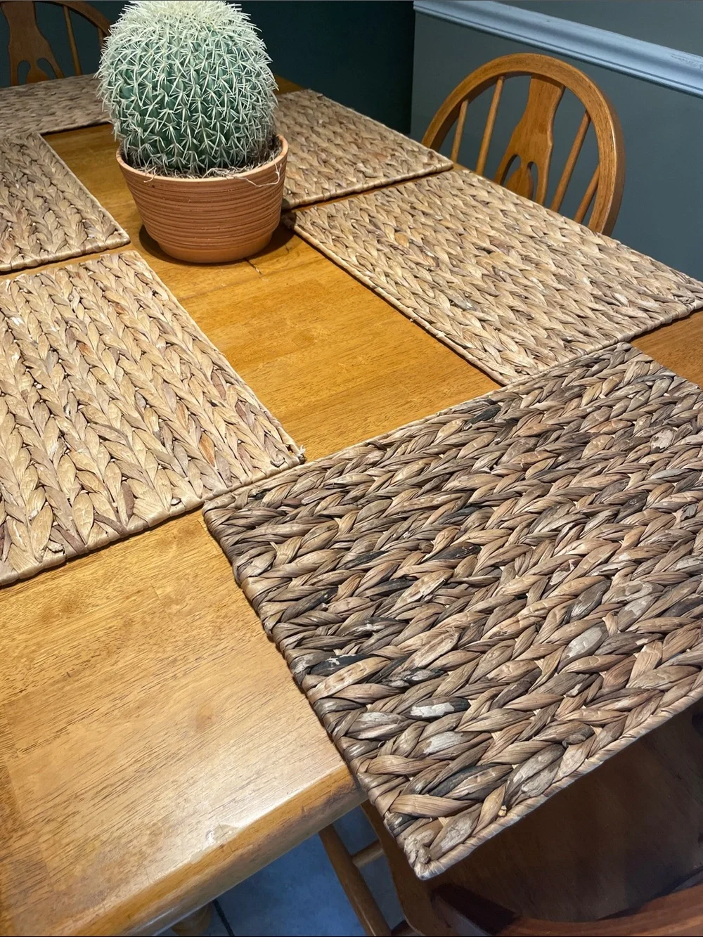 Natural Woven Placemat Set of (6)